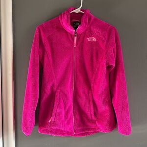 The North Face Youth Girls Osito Full Zip Jacket Size Large 14/16